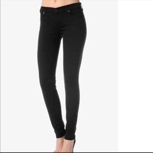 7 for all Mankind Gwenevere Black Jeans